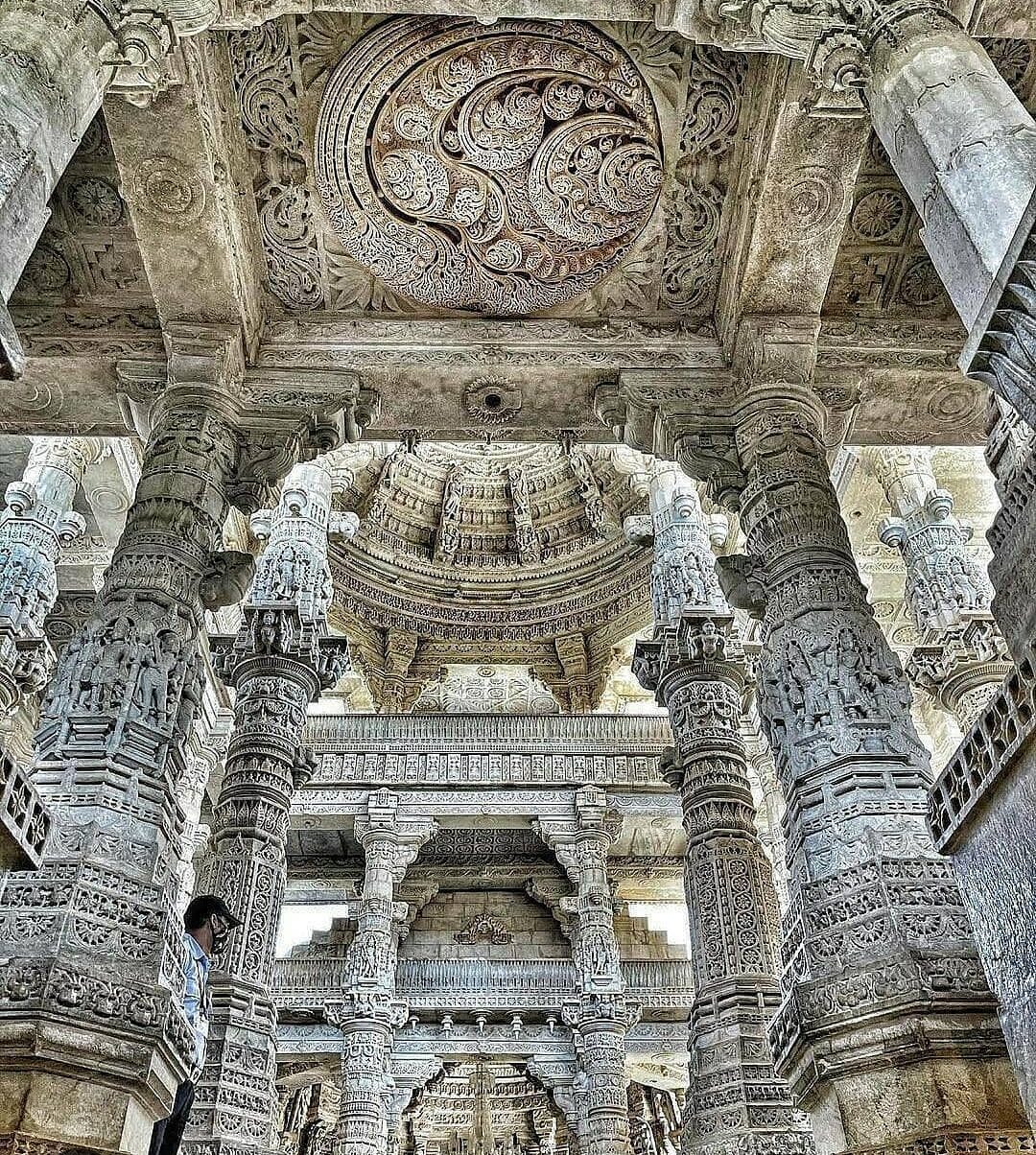 Another architectural marvel among the 5 grandest temples in the world: Ranakpur Jain Temple